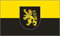 U24 Fahne Flagge Pfalz mit Wappen 90 x 150 cm