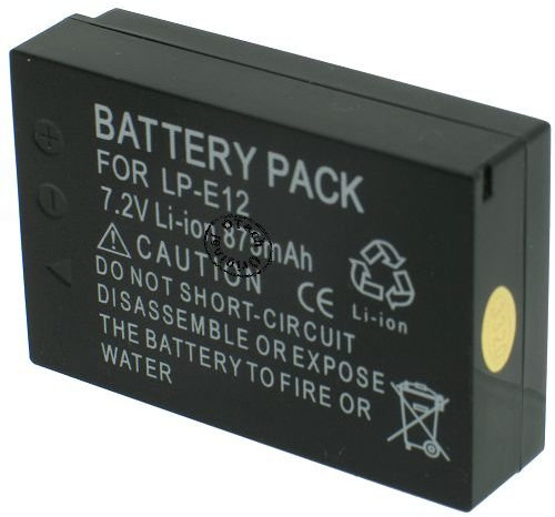 Batterie Compatible avec Canon LP-E12 - Otech