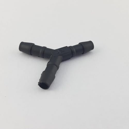 Plastique Connecteur Raccord Y pièce 4mm Tuyau Conduite Durite Pour Air Carburant Eau Vide