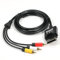 Childhood 1.8M Audio Vidéo AV RCA Câble Vidéo Composite Câble Pour Xbox 360 Slim
