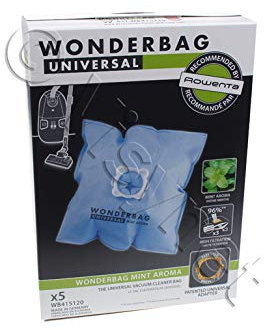 Wonderbag WB415120 Sacs aspirateur Wonderbag Fresh Line x 5 à la menthe fraiche