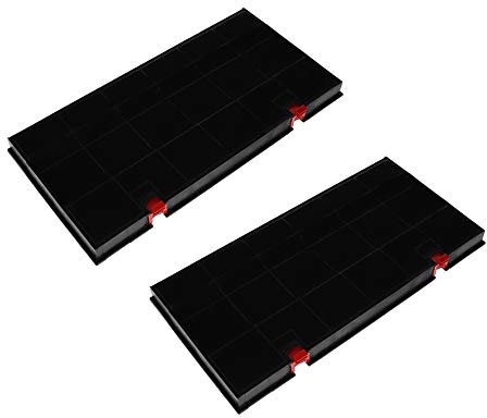 2x Campana extractora con filtro de carbón activado compatible con AEG Electrolux 50290644009 Elica 150 Bosch Siemens Neff 460450 Typ150