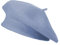 ZLYC Frauen Klassische Der Französische Künstler Baskenmütze Barett (Himmel Blau),Einheitsgröße