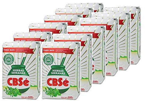 Yerba Mate CBSé Hierbas Serranas (12x500g)