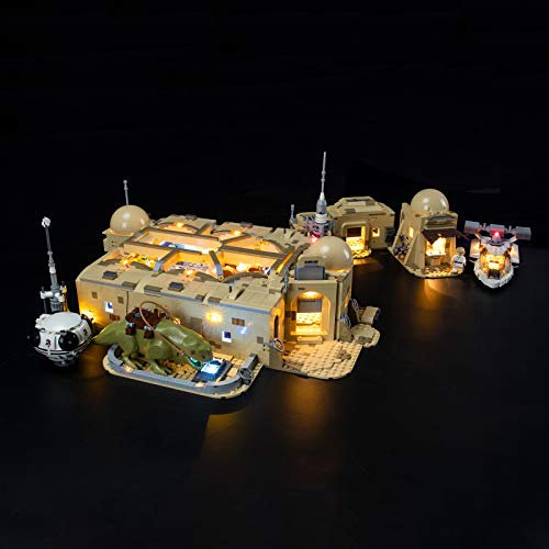 BRIKSMAX Led Lighting Kit für Lego Star Wars Mos Eisley Cantina, Led Light Set Add-on für Lego Set 75290 (Nicht Beinhaltet Lego Model)