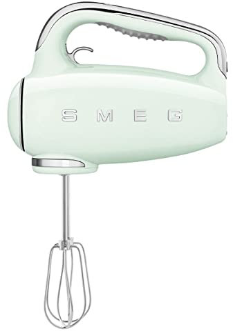 Smeg Red 50's Retro Style Electric Hand Mixer (Pastel Green)