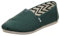 TOMS Damen Alpargata Flacher Slipper, Stormy Green Heritage Leinwand, 35.5 EU