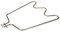 daniplus Heizelement kompatibel zu Backofen Unterhitze Bauknecht Whirlpool 4801211101147