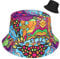 ECOMBOS Fischerhut Sonnenhut Herren Damen Baumwolle Bucket Hat Faltbar Sonnenhut Reversibel Eimer Hut Sommerhut Reisen Bucket Hut for Unisex