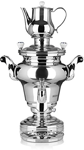 BEEM 07345 - Bollitore turco in acciaio inox, porcellana, 10 litri