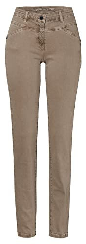 Toni Dress Damen Jeans Perfect Shape Slim Taupe - 44