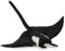 Trigon Stofftier Mantarochen 49 cm, Kuscheltier Plüschtier Rochen, Wassertier