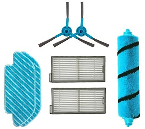 Nicfaky 7 unids HEPA filtro cepillo piezas de repuesto para Conga 6090 7090 robot aspirador accesorios