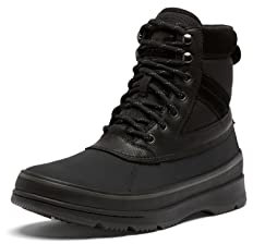 Sorel Ankeny 2 Boot Plus WP, Stivali Invernali Impermeabili, Uomo, Black/Jet 2023/2024, 45 EU