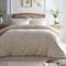 Appletree Heritage - Elysia - Jacquard Duvet Cover Set - King Bed Size in Champagne
