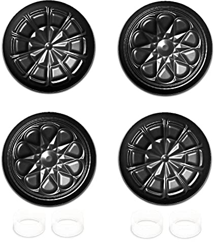 PERFECTSIGHT Thumb Grip Caps for Steam Deck, Anti-Slip Silicone Thumbsticks Grips Joystick Caps Analog Stick Button Cover with 4 Joystick Protectors for Steam Deck,PS5,PS4, Xbox,Switch Pro, Set of 8