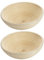 Westmark 2 Gärkörbchen, Rund, Ø 24,5 cm, Für ca. 1500 - 2000 gr Teig, Peddigrohr, Hellbeige, 320622E3