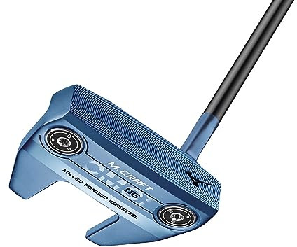 Mizuno OMOI Typ 06 |MP Single Putter | 35 Zoll Putter | RH/Stahl/Blau