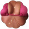 Flovel Körperkette Gold Brustkette Lagen Sexy Bikini Körperschmuck Sommer Strand Körperketten für Frauen