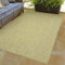 Carpettex Outdoor Teppich Wetterfest 120 x 170 cm Sisal Optik Grün - Ideal für Balkon, Garten, Terrasse und als Küchenteppich - Draußen Teppich Waschbar, Flachgewebe, Wasserfest, Pflegeleicht