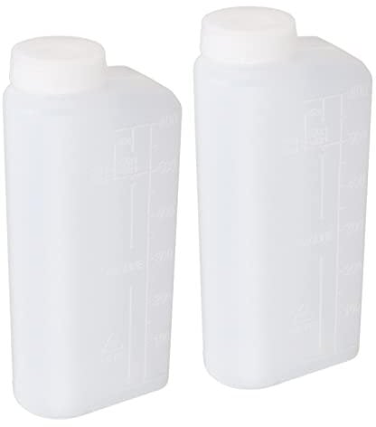 ciciglow Botella de Mezcla de Combustible y Aceite, 2 uds., 600ML, Contenedor de Botella de Mezcla de Combustible de Gasolina y Aceite de 2 Tiempos para Motosierra, Máquina para Trabajar