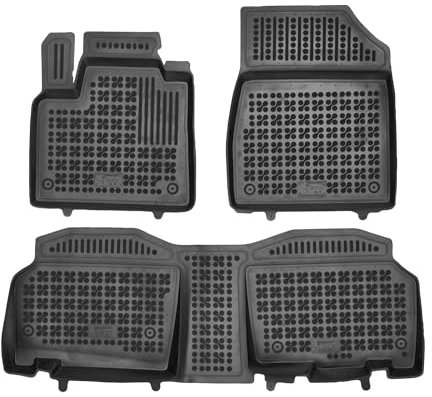 AZUGA Hohe Gummi Fußmatten mit Rand passend für Mercedes Citan Tourer ab 5/2022/T-Klasse (W420)/Nissan Townstar Kombi/Renault Kangoo ab 5/2021 AZUGA AZ10300486