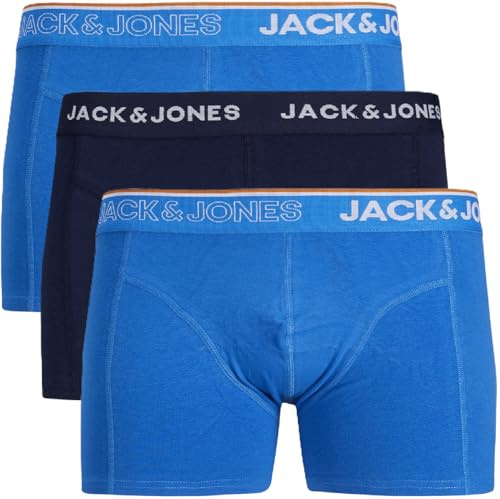 JACK & JONES Trunks 3er Pack Boxershorts Boxer Short Unterhose Mehrpack bj.s58 (XL, 3er @35)