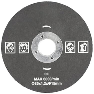 Ddyspan Abrasive Wheel Saw Blade 85mm Circular Saw Blade For Metal Cutting Disc Abrasive Tools Grinding Wheel Cutting Discs,85x1.2x15mm