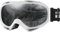 OutdoorMaster OTG Ski Goggles - Over Glasses Ski/Snowboard Goggles for Men, Women & Youth - 100% UV Protection (White Frame + VLT 11% Polarized Black Lens)