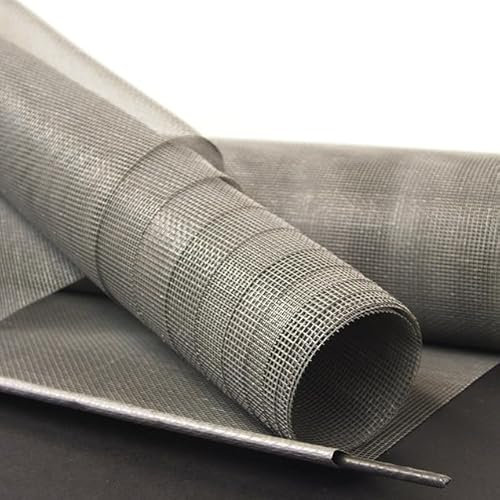 Sostituzione rete zanzariera fai da te - Disponibile anche con taglio a misura in due altezze (180 cm - 260 cm) per finestre o porte finestre - comprensivo di tubetto, tasca e biadesivo.