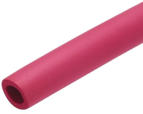 sourcing map Schaumstoffschlauch für Griffstütze, Rohrisolierung, 12 mm Innendurchmesser, 20 mm Außendurchmesser, 1 m Länge, Rot