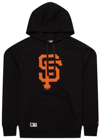 New Era Herren Nos MLB Regular Hoody Safgia Blk Kapuzenpullover (1er Pack)