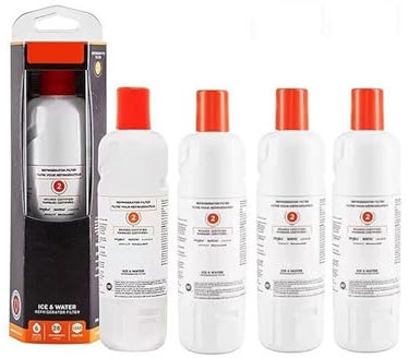 1 À 5 Pièces, Compatible Avec Everydrop, Réfrigérateur EDR2RXD1 Compatible Avec Whirlpool, Filtre À Glace Et À Eau 2 Éléments Everydrop W10413645A WRF989SDAB(4pcs)