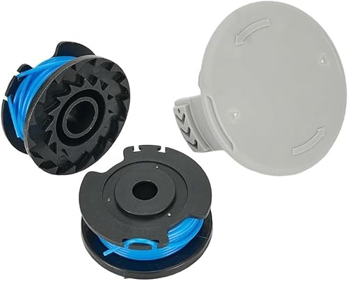 StarRing Lot de 3/6 bobines de rechange pour tondeuse à gazon Karcher LTR 18-30, bobine et bobine de fil Ry124 2.444-016.0, ensemble de bobines pour tondeuse électrique (3 pièces)