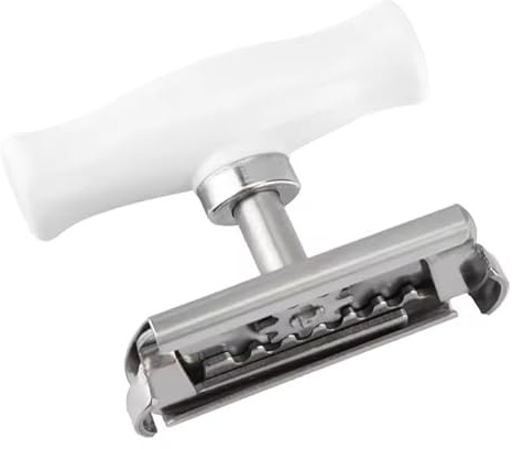 ShaniTech Multifunctional Retractable Bottle & Jar Opener | Adjustable Stainless Steel Manual Can Opener & Screw Top Lid Gripper | Effortless Opening for Weak Hands