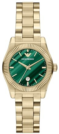 Emporio Armani Damen 32MM Goldfarbene Edelstahl Uhr, AR11761