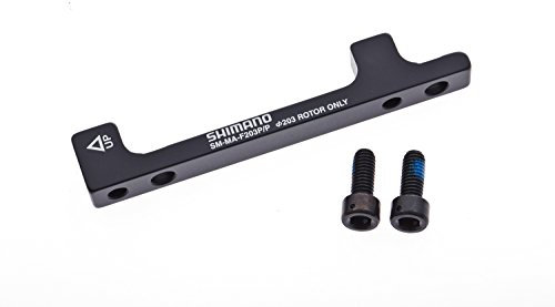 Shimano Ersatzteile Adapter Post für vorne schwarz schwarz 20.3 cm
