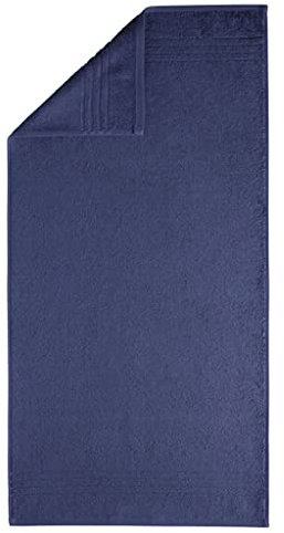 Egeria 28001 Madison Duschtuch, Baumwolle, dark blue, Größe 70 x 140 cm