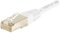 Dexlan 2m, RJ-45 câble de réseau Cat6 F/UTP (FTP) Blanc - Câbles de réseau (RJ-45, 2 m, Cat6, F/UTP (FTP), RJ-45, RJ-45, Blanc)