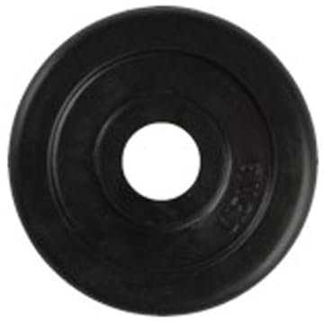VirtuFit Gummihantelscheibe - Hantelgewicht - 30 mm - 10 kg