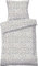 Dyckhoff Weichfrottier Bettwäsche Ambra Gold-Silber 1 Bettbezug 155 x 220 cm + 1 Kissenbezug 80 x 80 cm