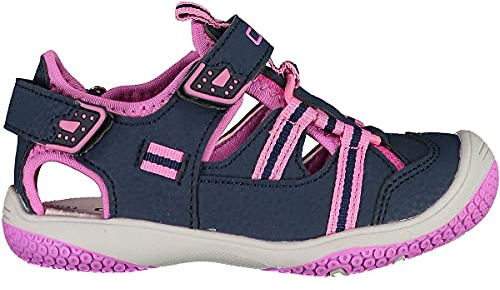 CMP BABY NABOO HIKING SANDAL, Sandali Sportivi, Unisex - Bambini e ragazzi, Blu, 18 EU