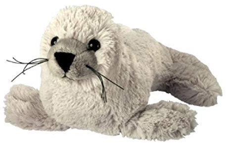 Minifeet Seehund Silvia Kuscheltier Plüschtier Stofftier Spielzeug - kuschelig weich - Geschenk für Baby Kinder Freunde Schulstart Einschulung | Höhe: 25 cm