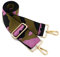 ZOUIQSS Damen Goldfarbene Bunter Schultergurt längenverstellbarer breiter Tragegurt Schultergurt für Handtaschen 3.8cm breit 73-125cm-Schultergurt für Handtaschen((5CM) Camouflage3)