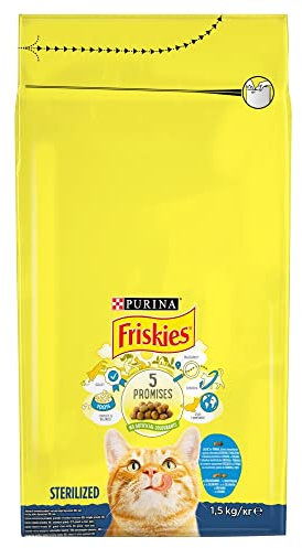 FRISKIES Sterilesed Lachs Katze sterilisiert 1,5 kg