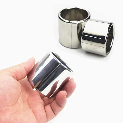 Männlicher Penis -Anhänger Penisgehäusehülle Ring Bondage Hahn Ringe Männlicher Hodenring Hodensack Anhänger for Männer, Penisringe (Size : C D44 d35 H52mm)