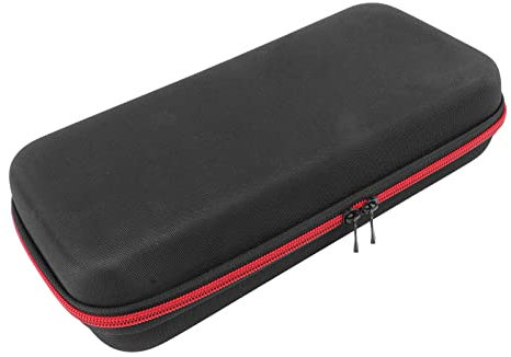 Microphone Carrying Case, Microphone Storage Box, Shockproof Drop Proof EVA Zipper Bag Wireless Microphone Case Ideal for Wireless Mic System Storage & Camera Gear Transportation