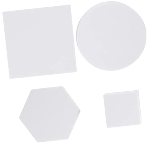 Schaumstoffwürfel 5x5x5cm Weiß, 4 Stück Geometrische Foto Requisiten | Fotografie Zubehör für Kosmetik und Blumen, Leicht, Tragbar, Einfach zu Reinigen, für Outdoor Shootings