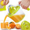 ChefVille MJ02 Presse-agrumes manuel multifonction avec poignée confortable, capacité de 621 ml, vert