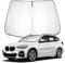 BIXUAN X1 Parasol Compatible con BMW X1 F48 2016-2022 Parabrisas para el Coche Parabrisas Delantero Cubierta Cortavientos para Parabrisas Delantero Bloqueado UV Cubierta